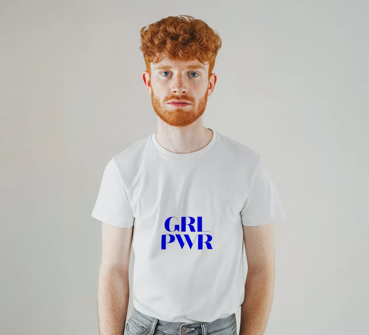 GRL PWR, citation d'une déclaration de motivation t-shirt de The True Type