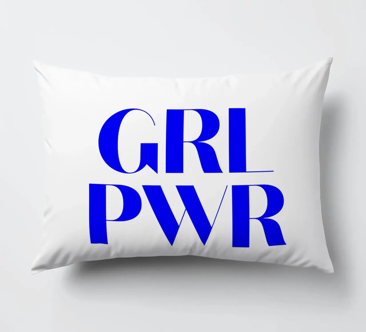 GRL PWR, citation d'une déclaration de motivation coussin de The True Type