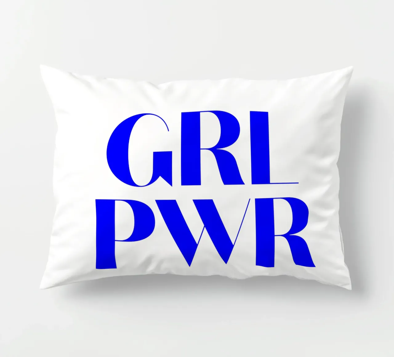 GRL PWR, citation d'une déclaration de motivation coussin de The True Type