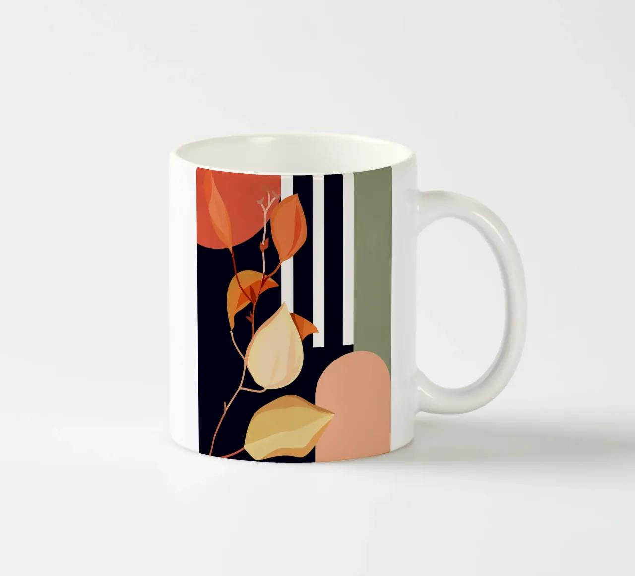 Geometria botanica 5 tazza in ceramica da Gaite