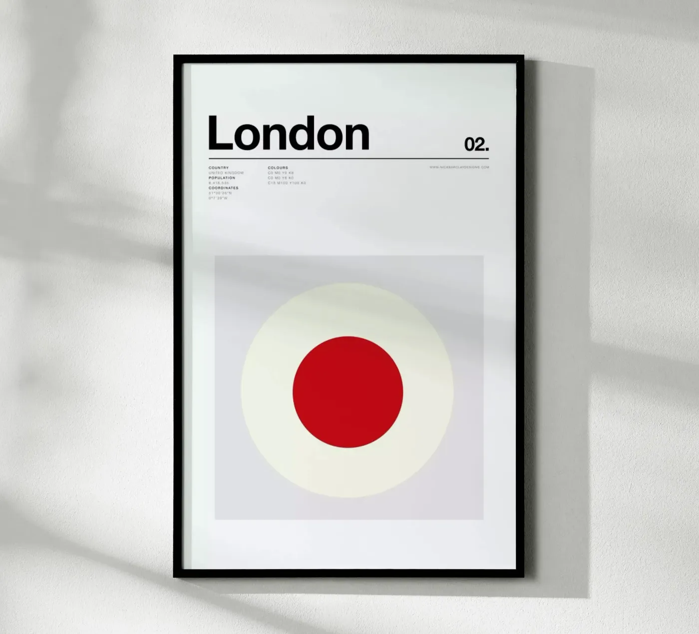 London poster da Nick Barclay