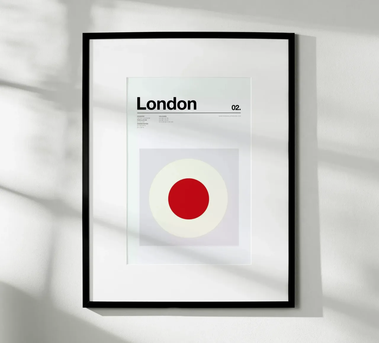 London Poster von Nick Barclay