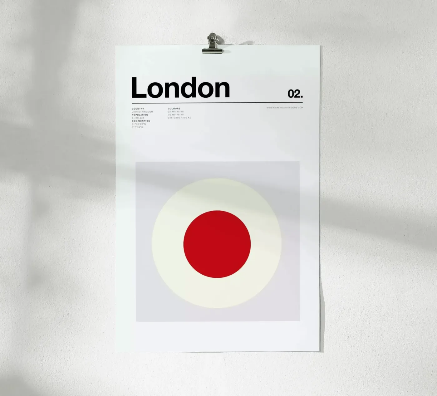London poster da Nick Barclay
