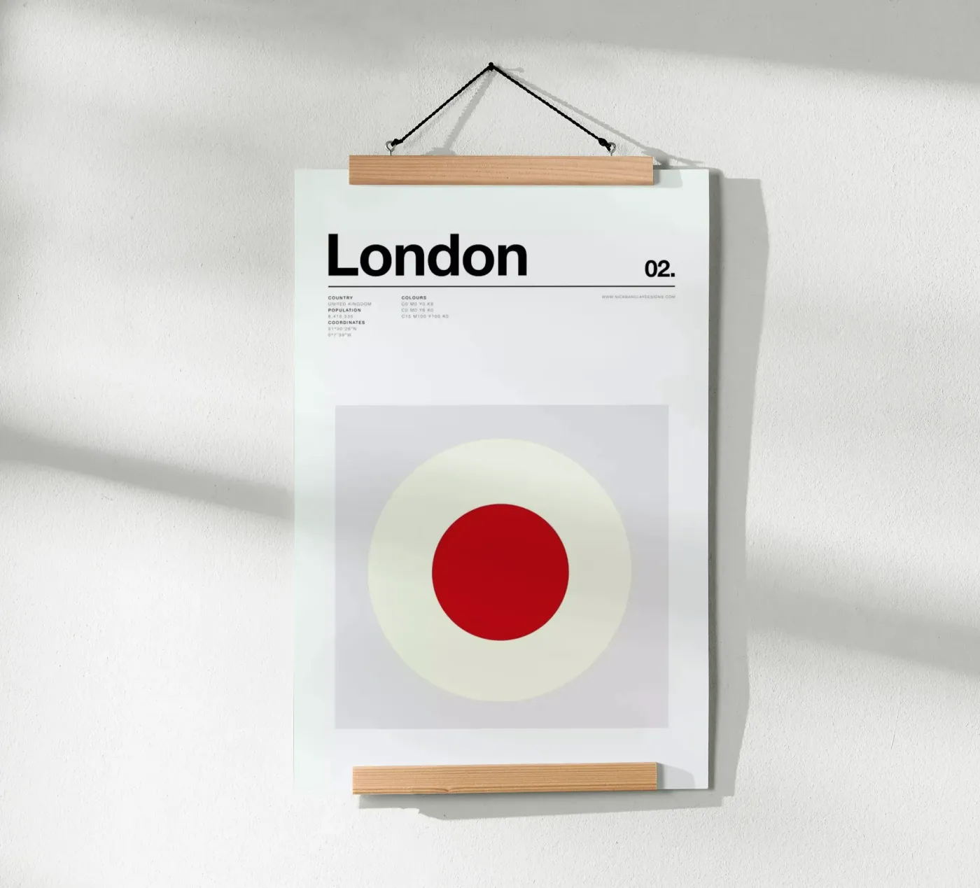 London poster da Nick Barclay