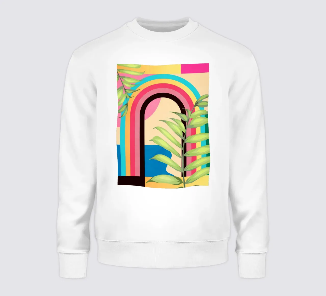 Geometria tropicale 38 felpa da Gaite