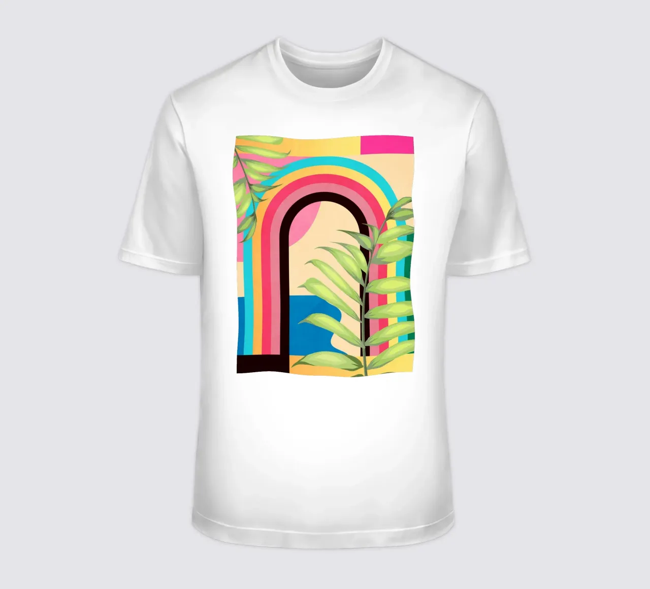 Geometria tropicale 38 t-shirt da Gaite