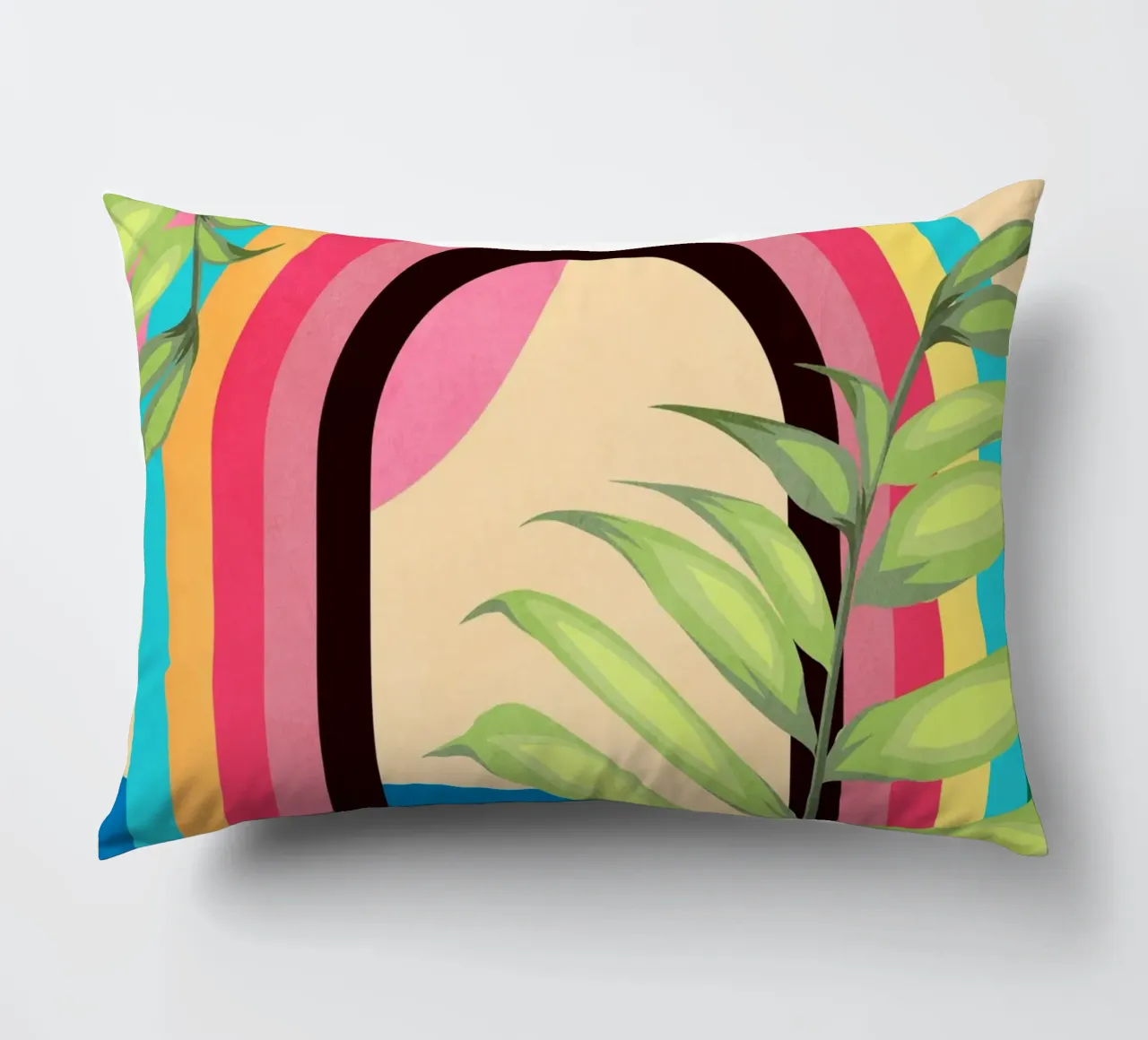 Geometria tropicale 38 cuscino da Gaite