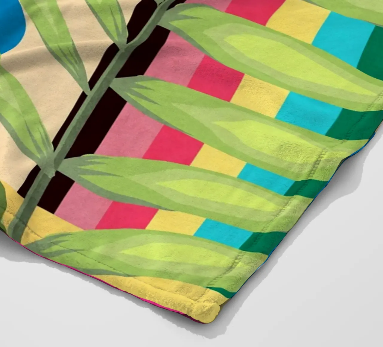 Geometria tropicale 38 coperta in pile da Gaite