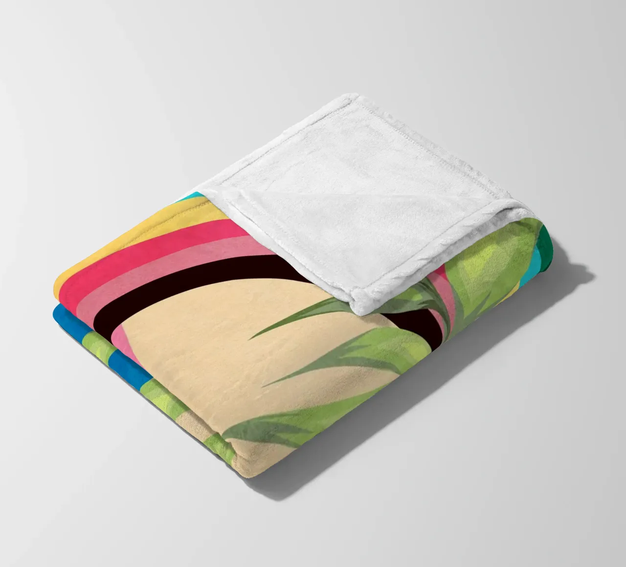Geometria tropicale 38 coperta in pile da Gaite