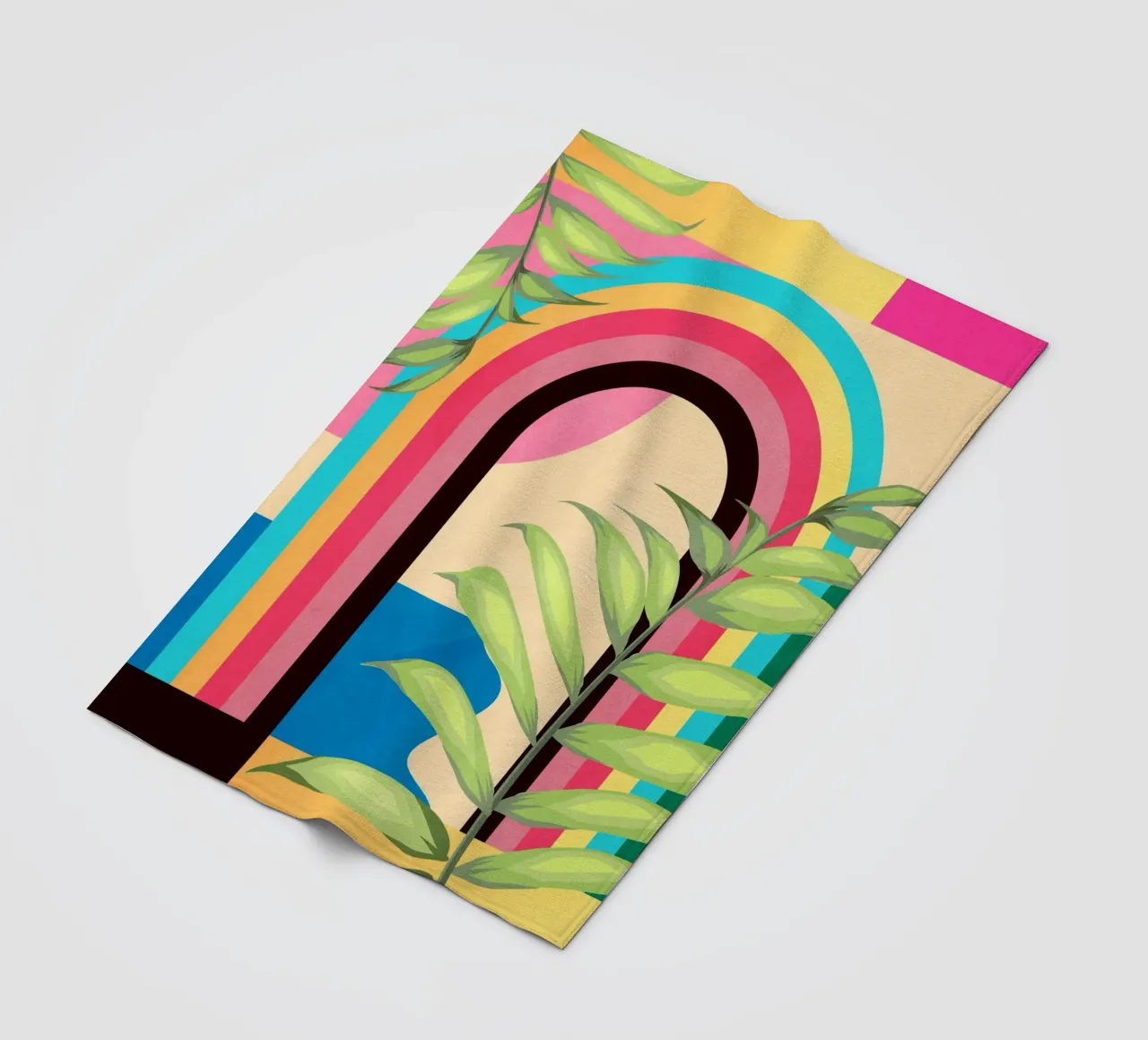 Geometria tropicale 38 coperta in pile da Gaite