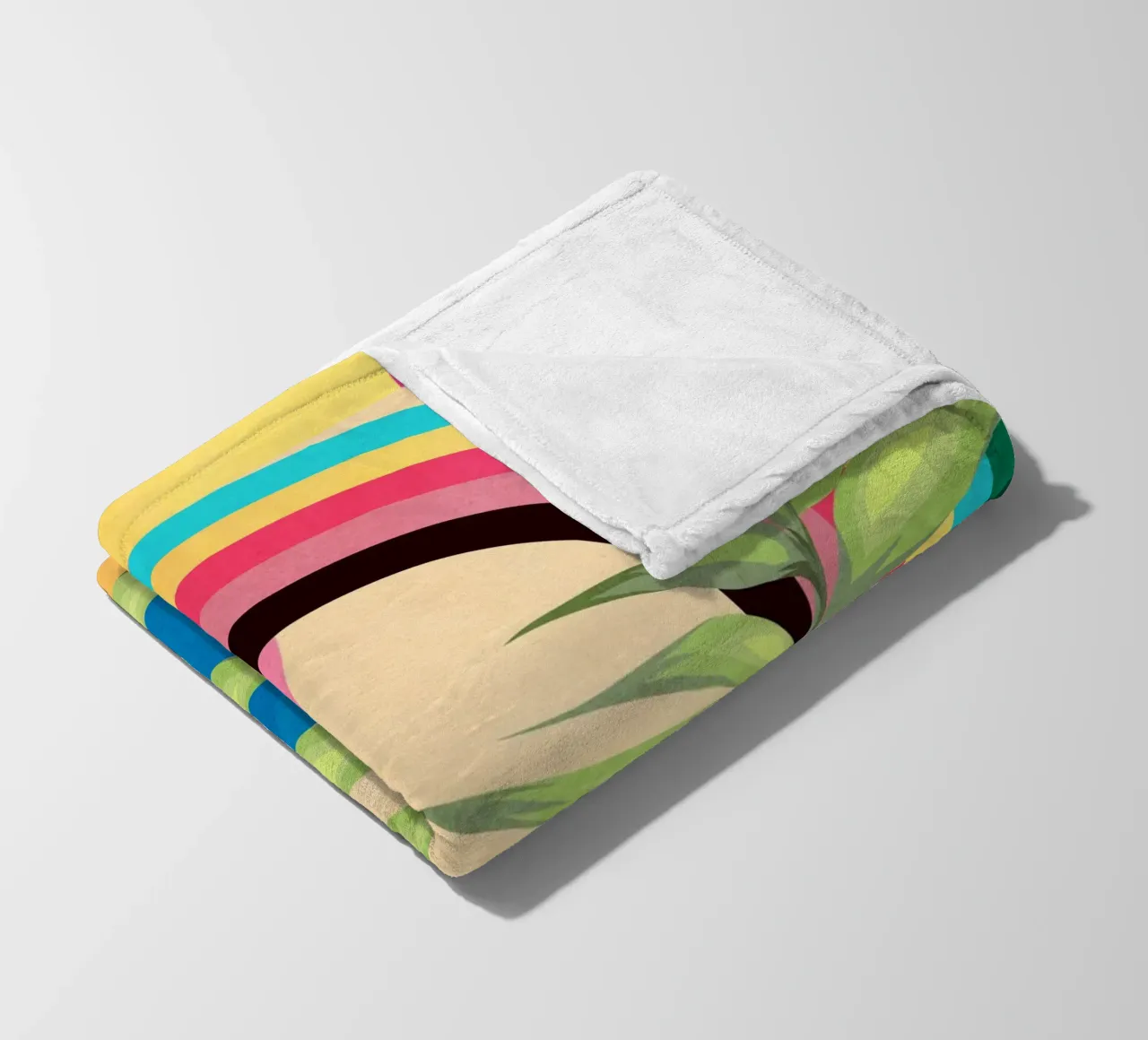 Geometria tropicale 38 coperta in pile da Gaite