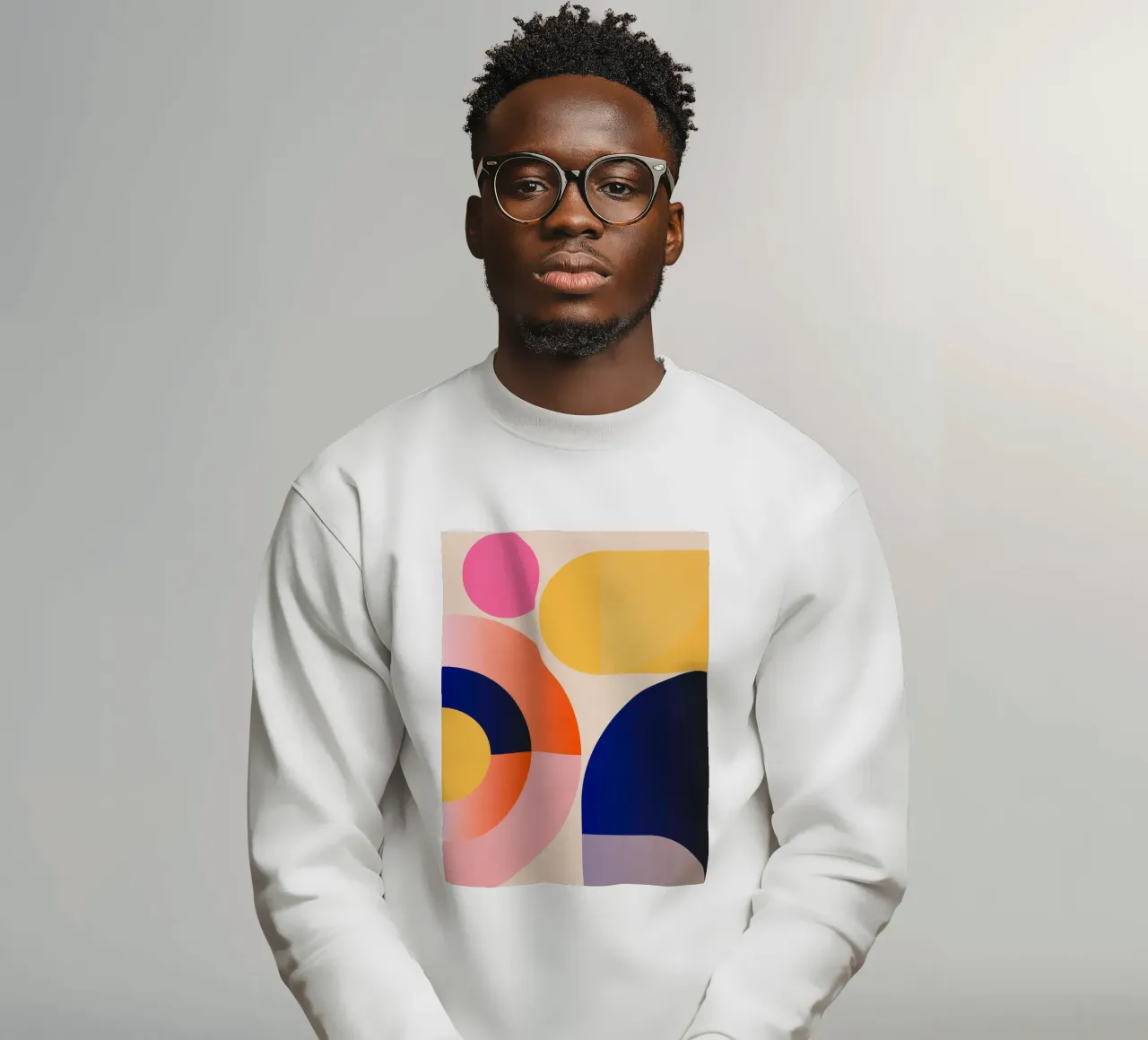 Forme geometriche astratte 219 felpa da Gaite