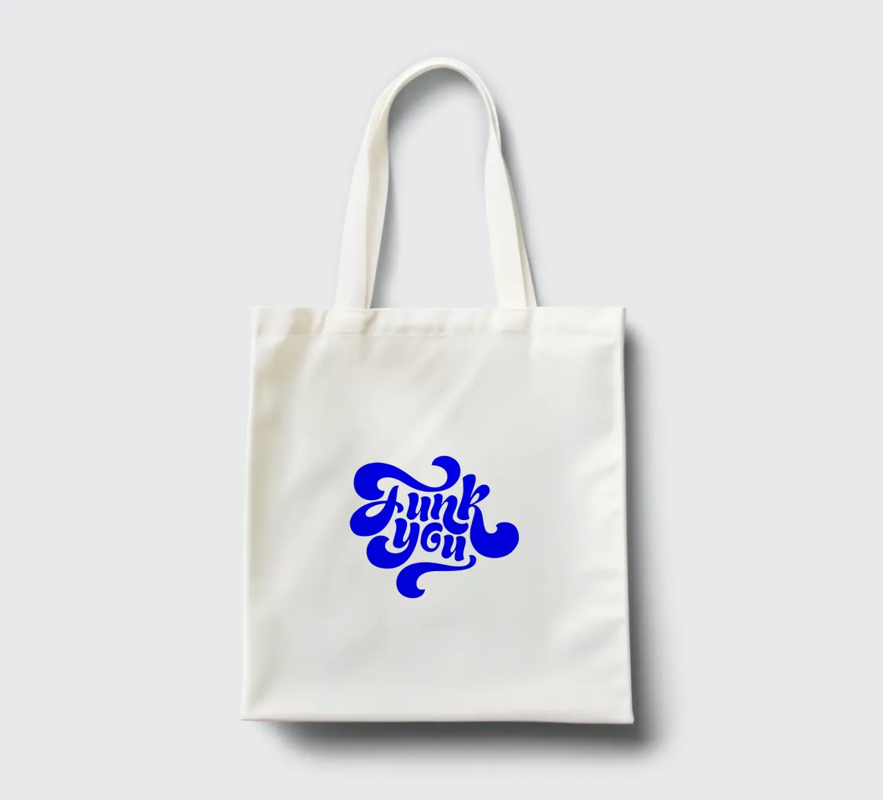 funk you, Wortspiel, motivierende Aussage Zitat Jutebeutel von The True Type