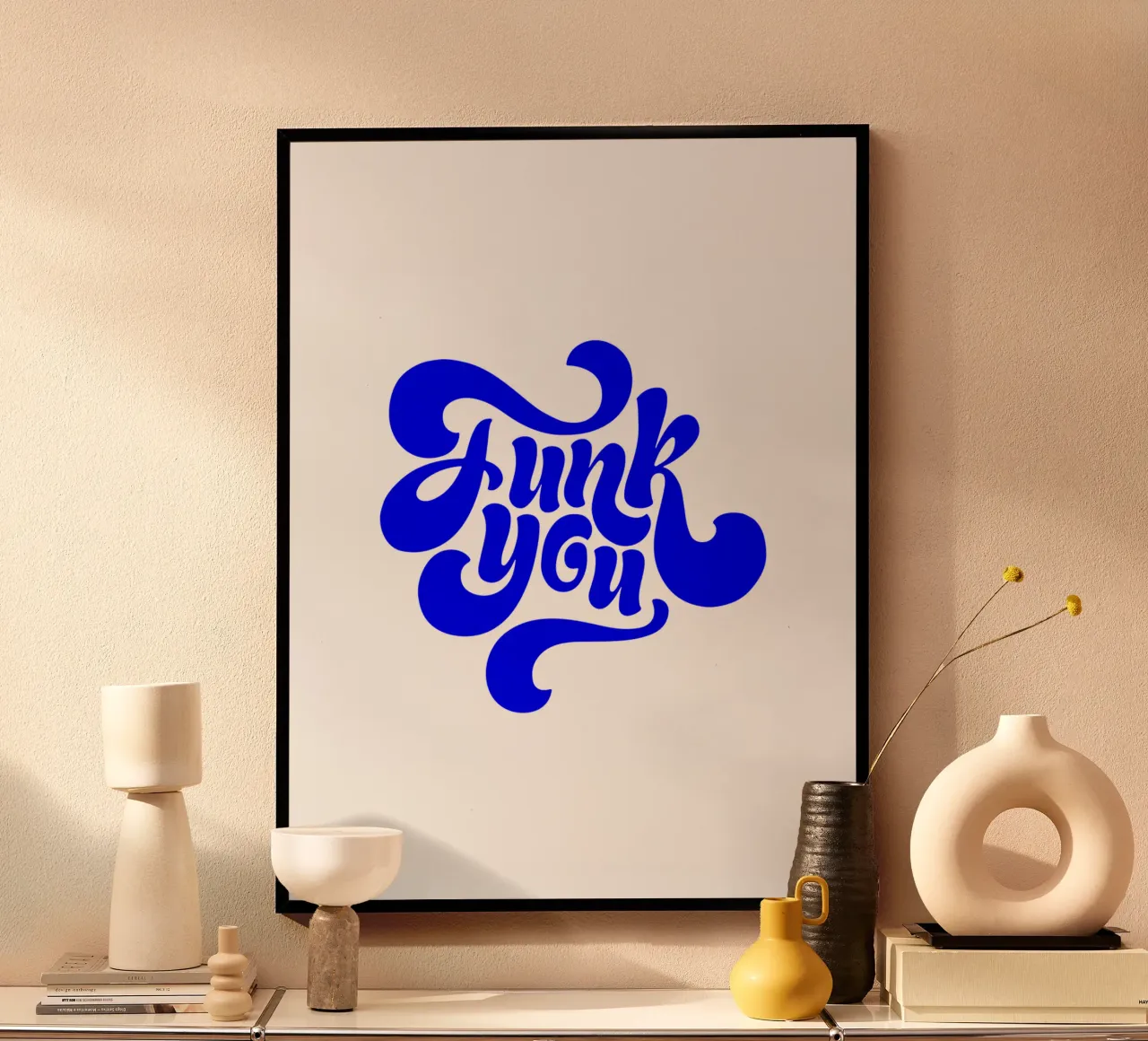 funk you, Wortspiel, motivierende Aussage Zitat Hahnemühle von The True Type