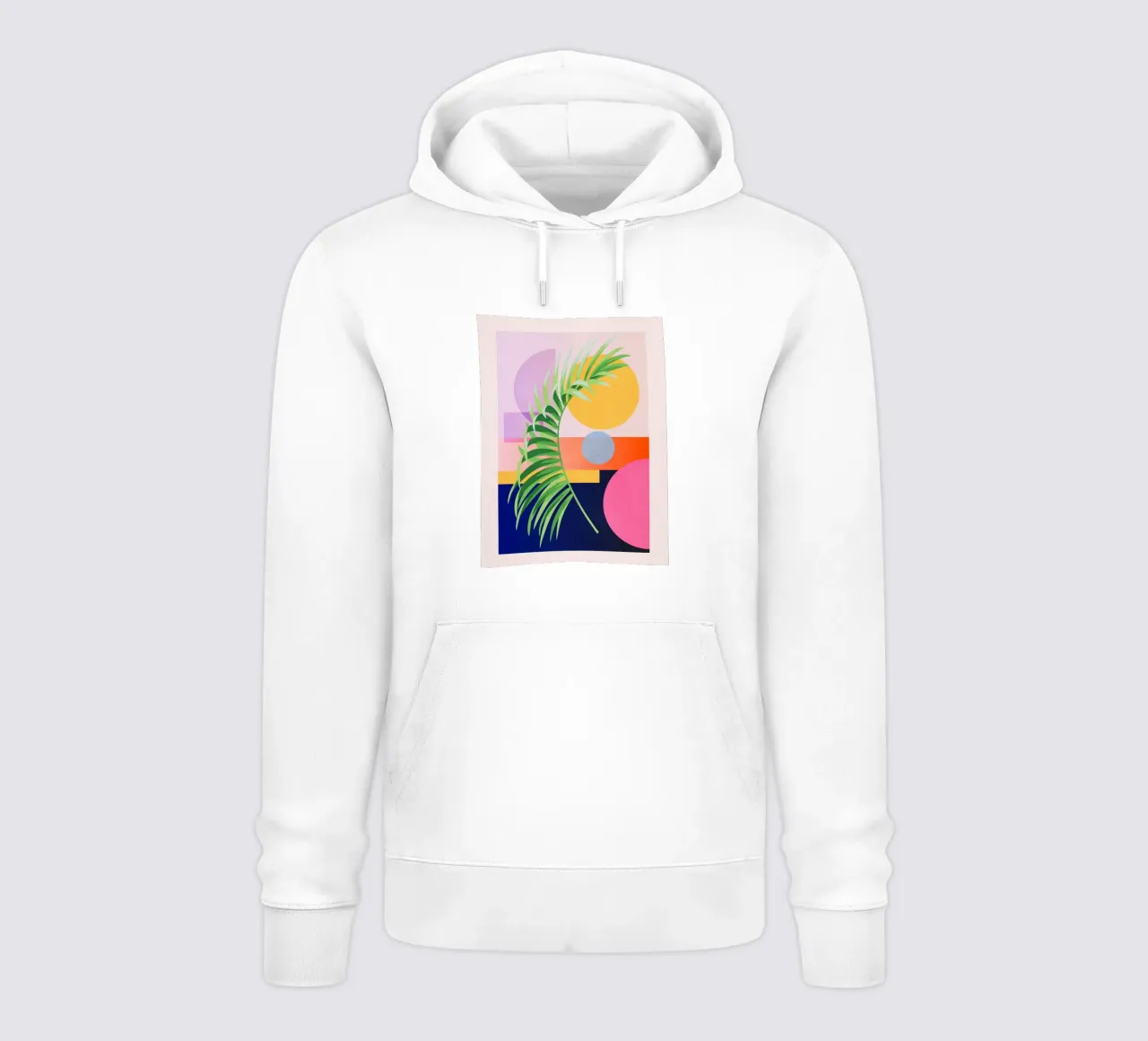 Geometria tropicale 39 felpa con cappuccio da Gaite