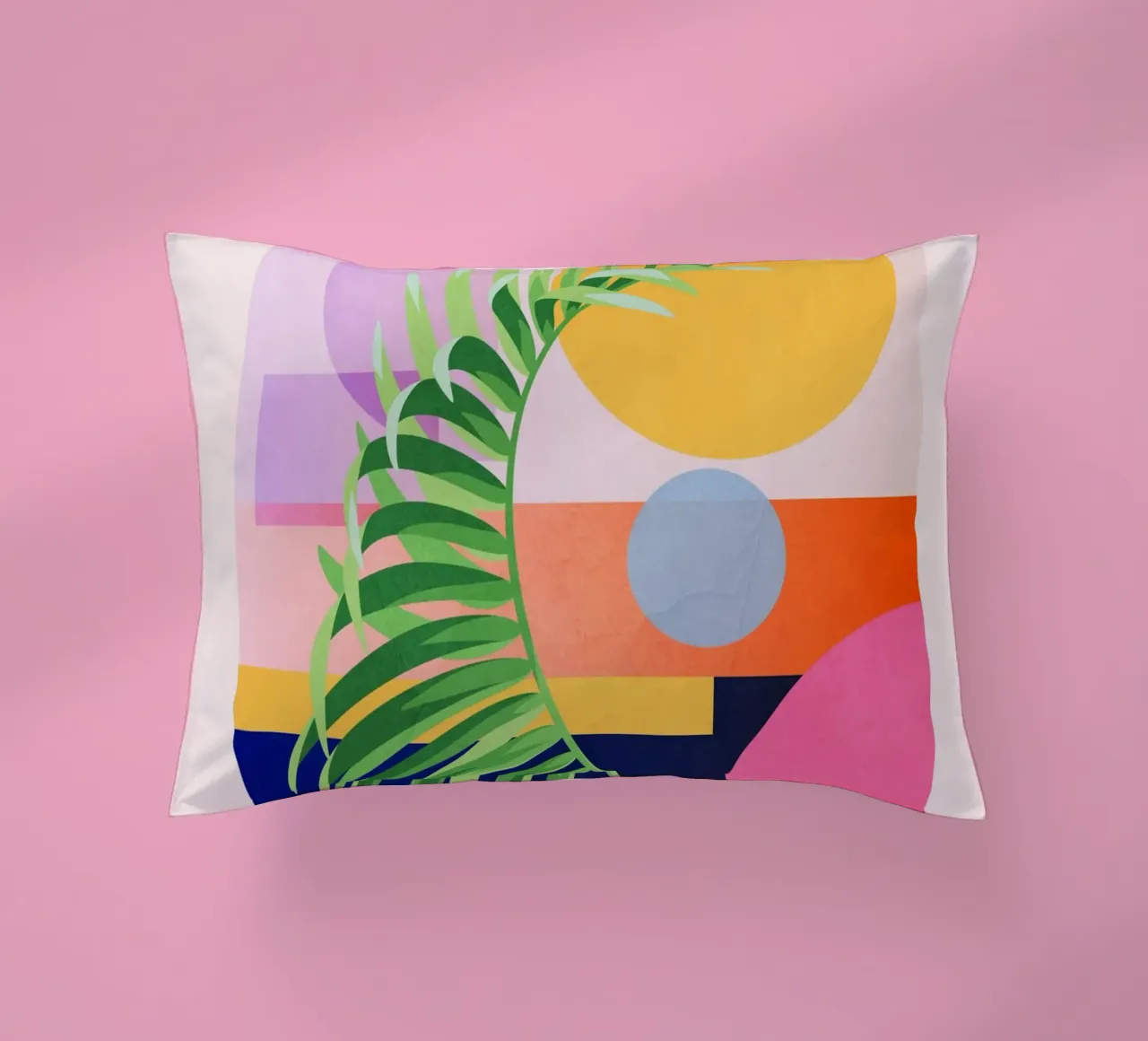 Geometria tropicale 39 cuscino da Gaite