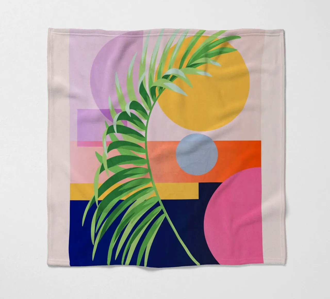Geometria tropicale 39 coperta in pile da Gaite