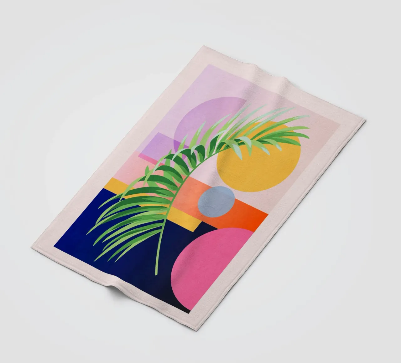 Geometria tropicale 39 coperta in pile da Gaite