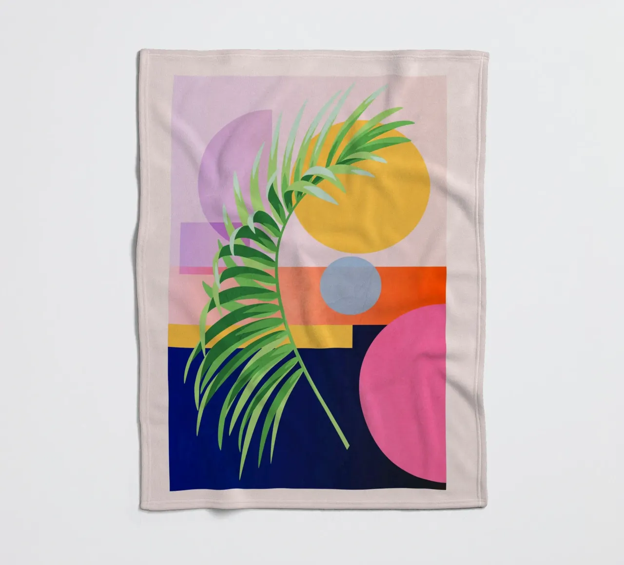Geometria tropicale 39 coperta in pile da Gaite