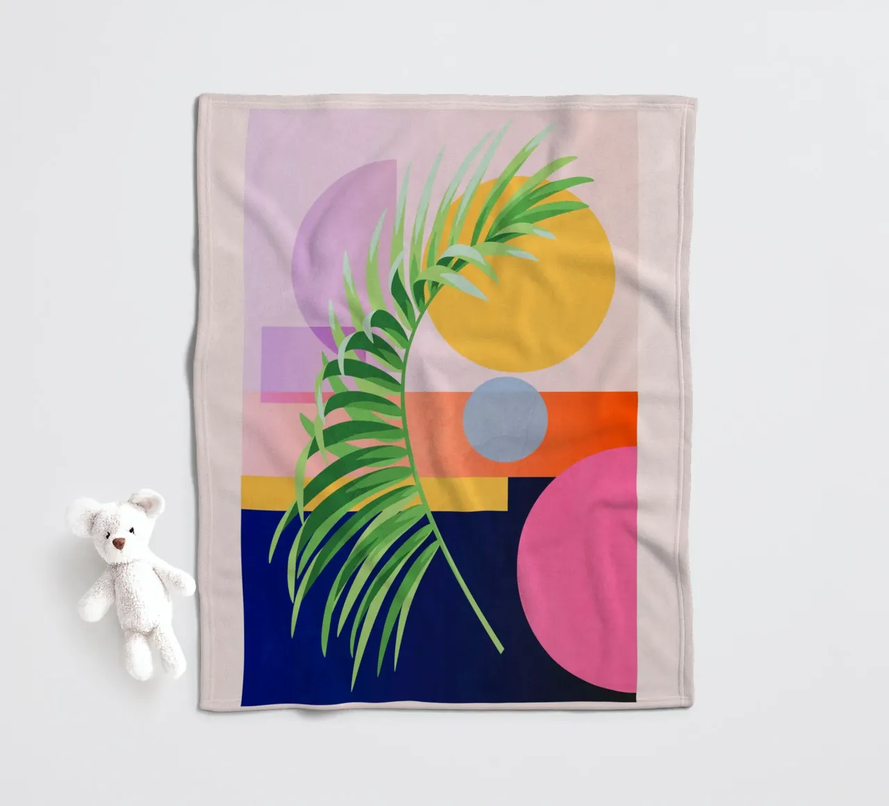Geometria tropicale 39 coperta in pile da Gaite