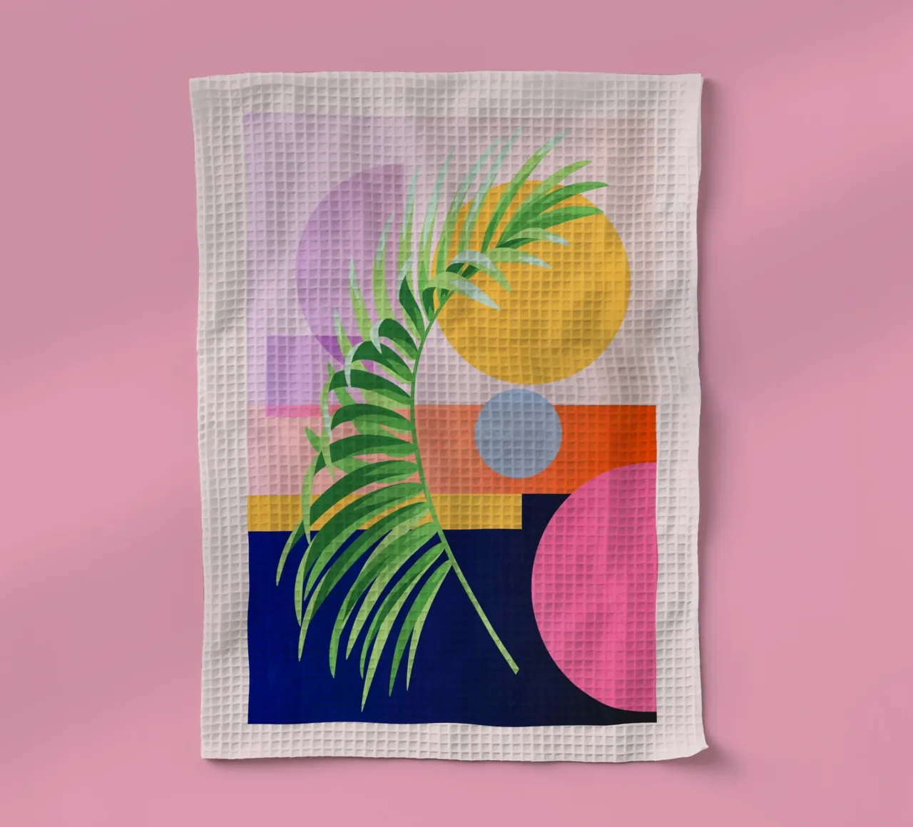 Geometria tropicale 39 canovaccio da cucina da Gaite