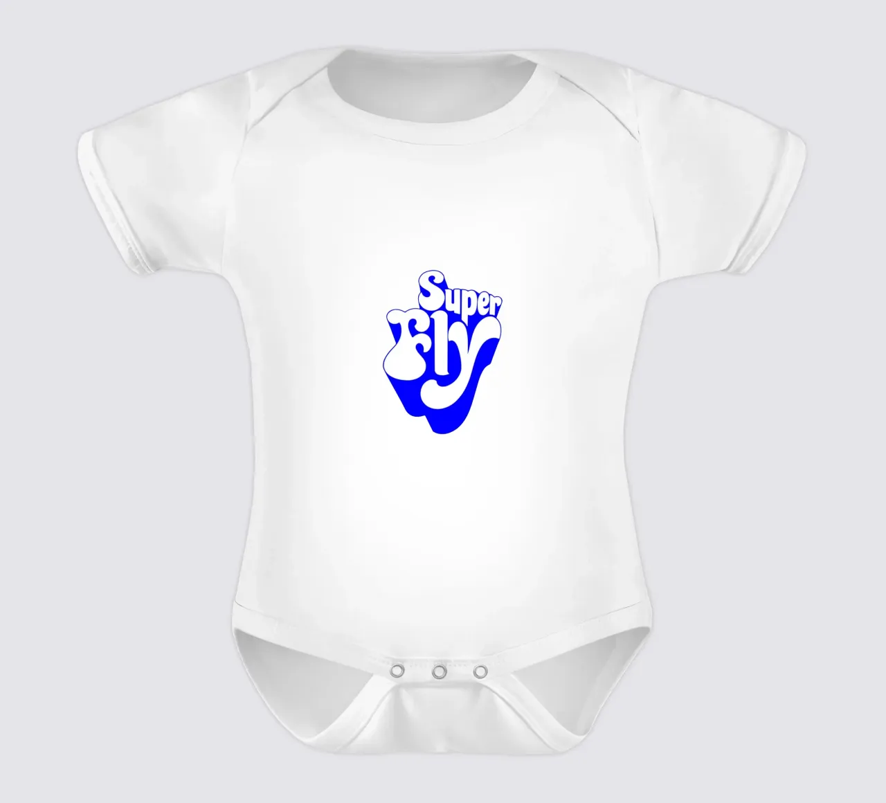 Superfliege, motivierende Aussage Zitat Kurzarm Babybody von The True Type