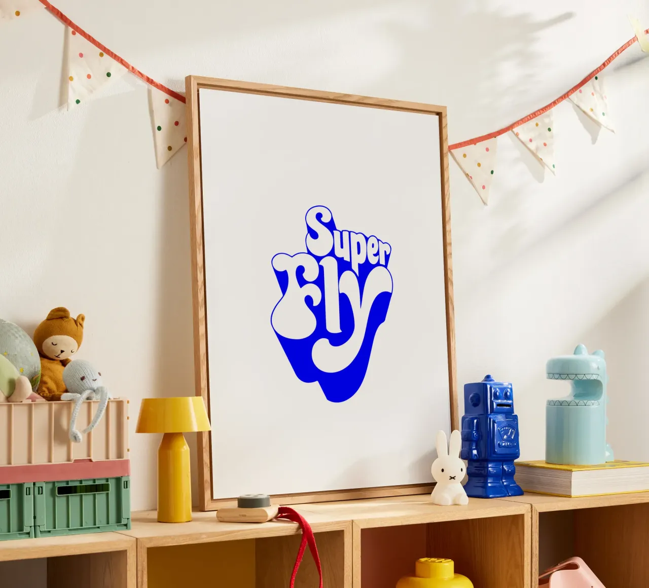 Superfliege, motivierende Aussage Zitat Acryl-Glas von The True Type
