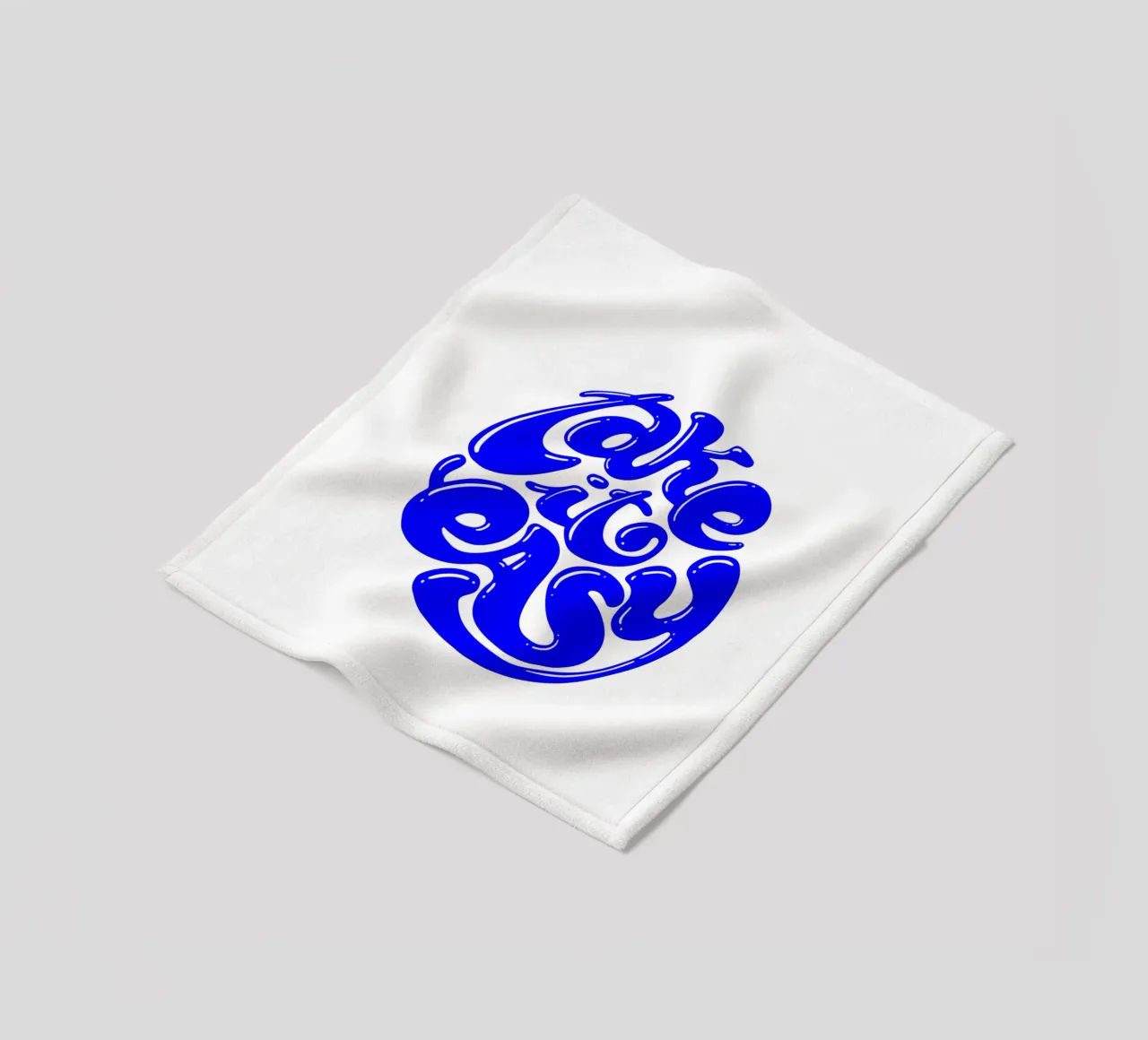 take it easy, motivational statement quote fleece blanket by The True Type