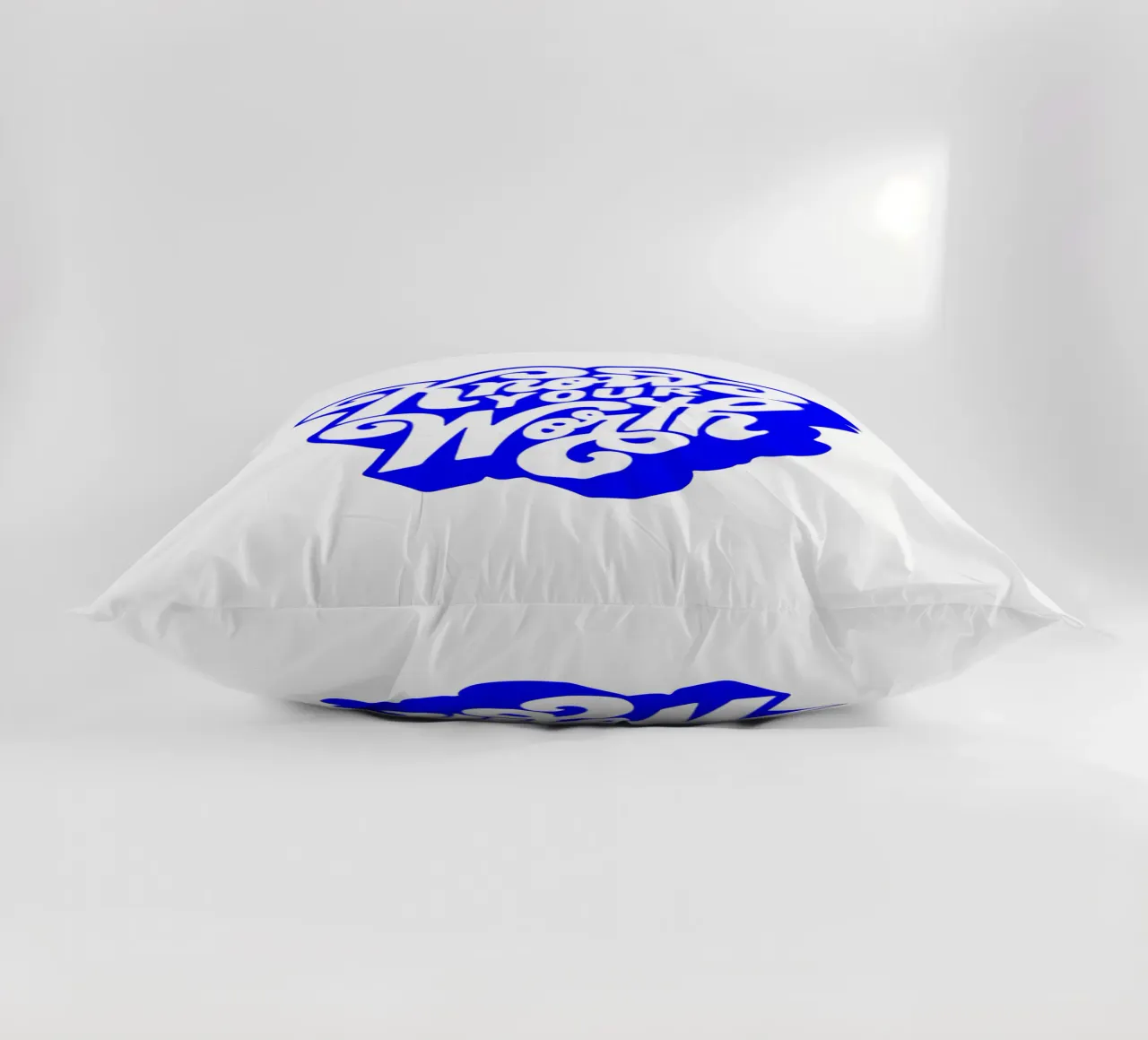 Connaître sa valeur, citation d'une déclaration de motivation coussin de The True Type