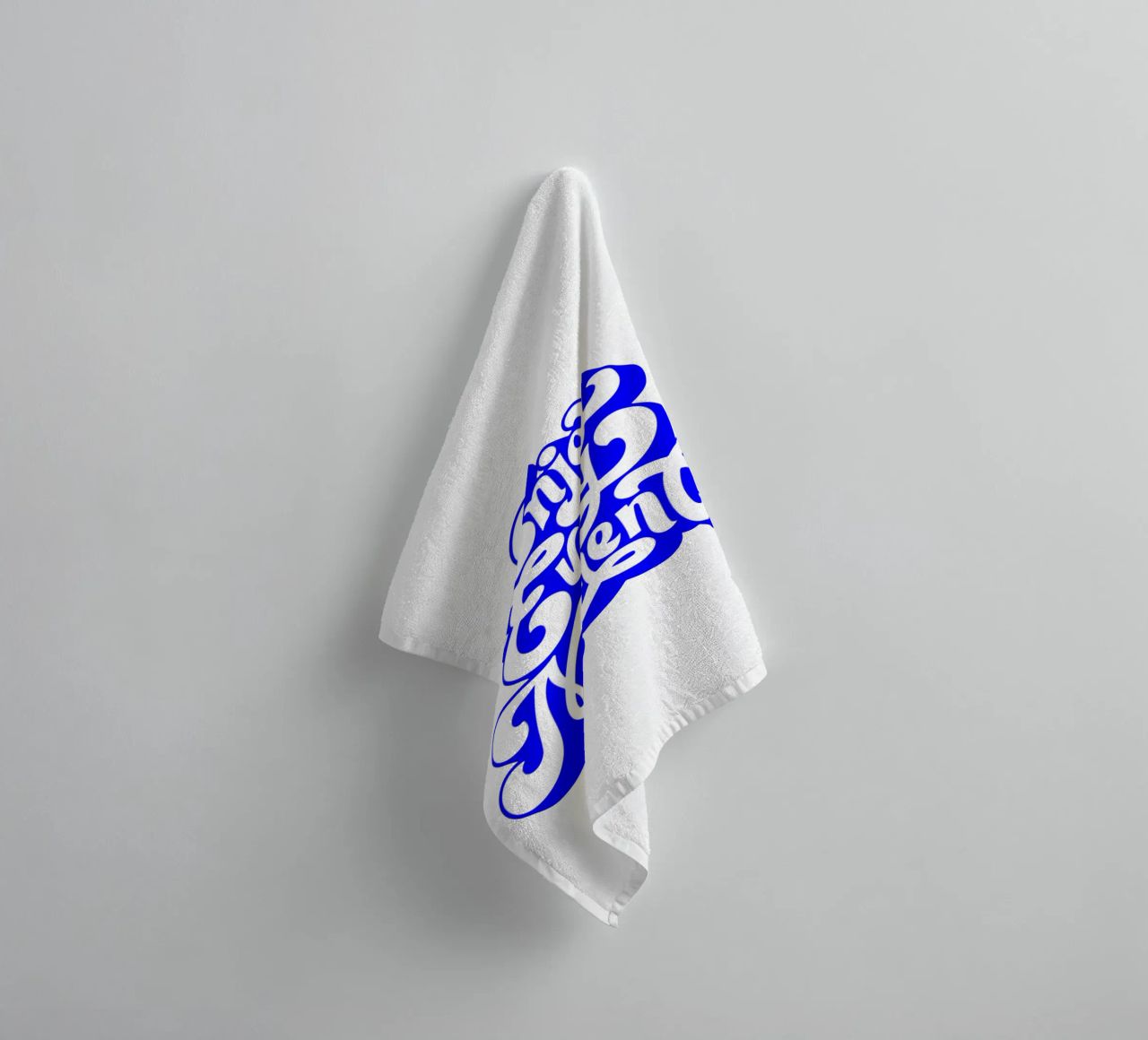 enjoy every moment, motivational statement quote towel by The True Type