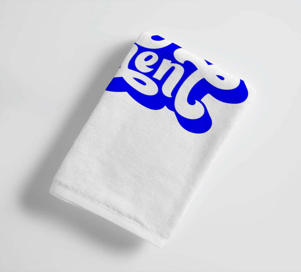 enjoy every moment, motivational statement quote towel by The True Type