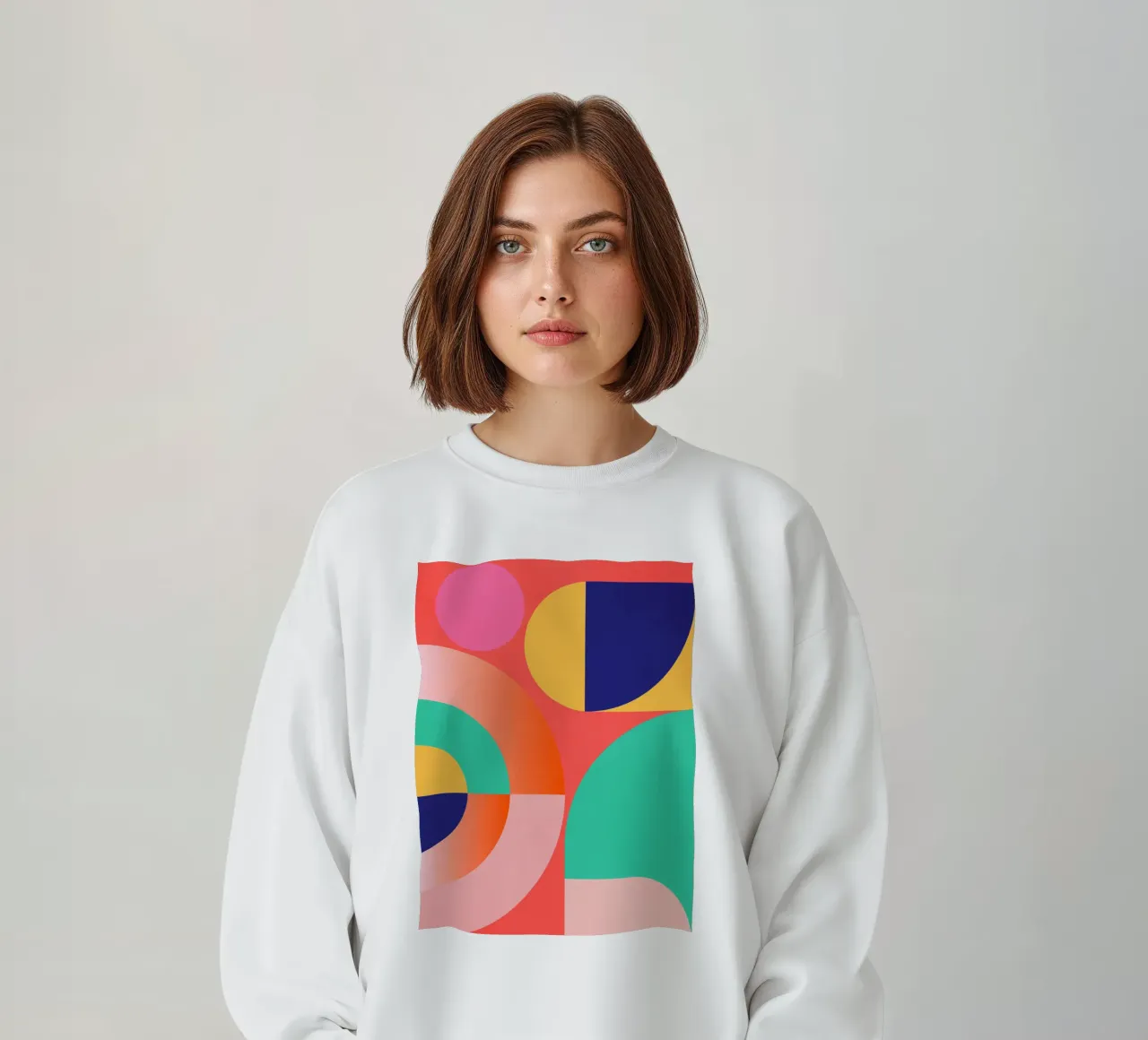 Forme geometriche astratte 218 felpa da Gaite