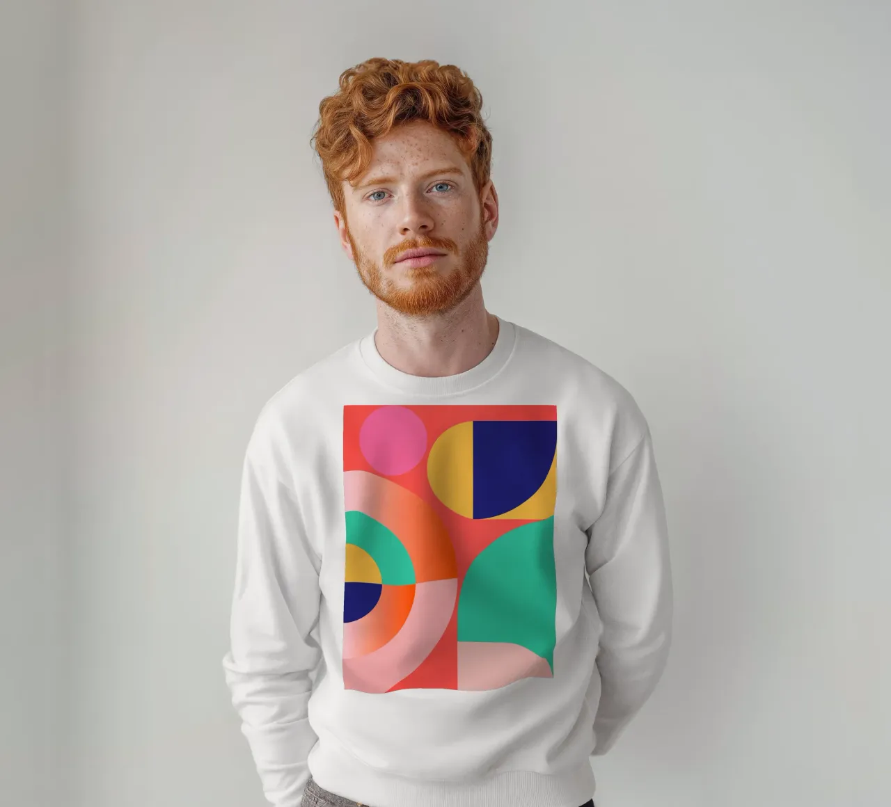 Forme geometriche astratte 218 felpa da Gaite