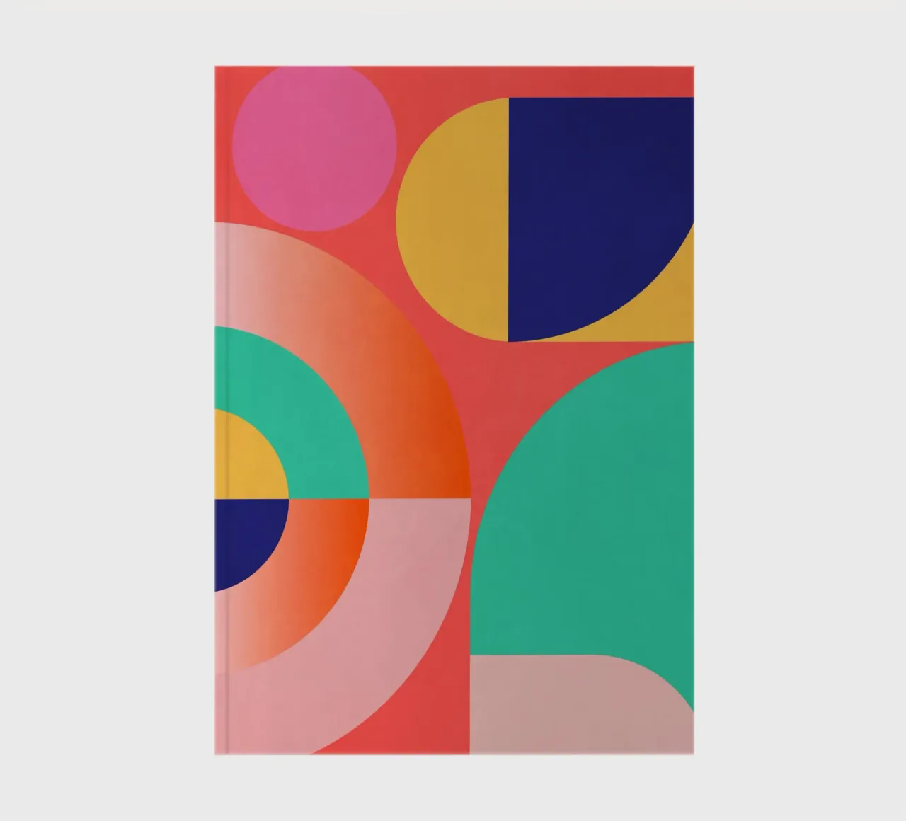 Abstract Geometric Shapes 218 notebook by Gaite