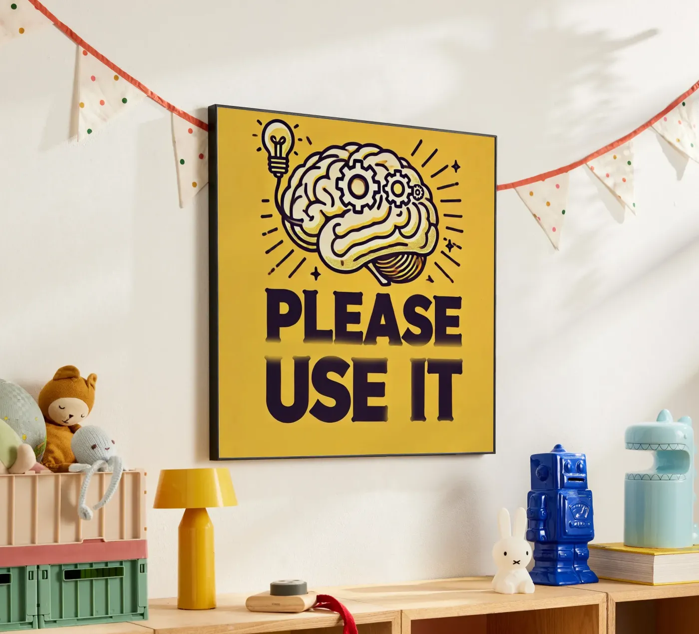 Think! forex plate by Motivate-Today