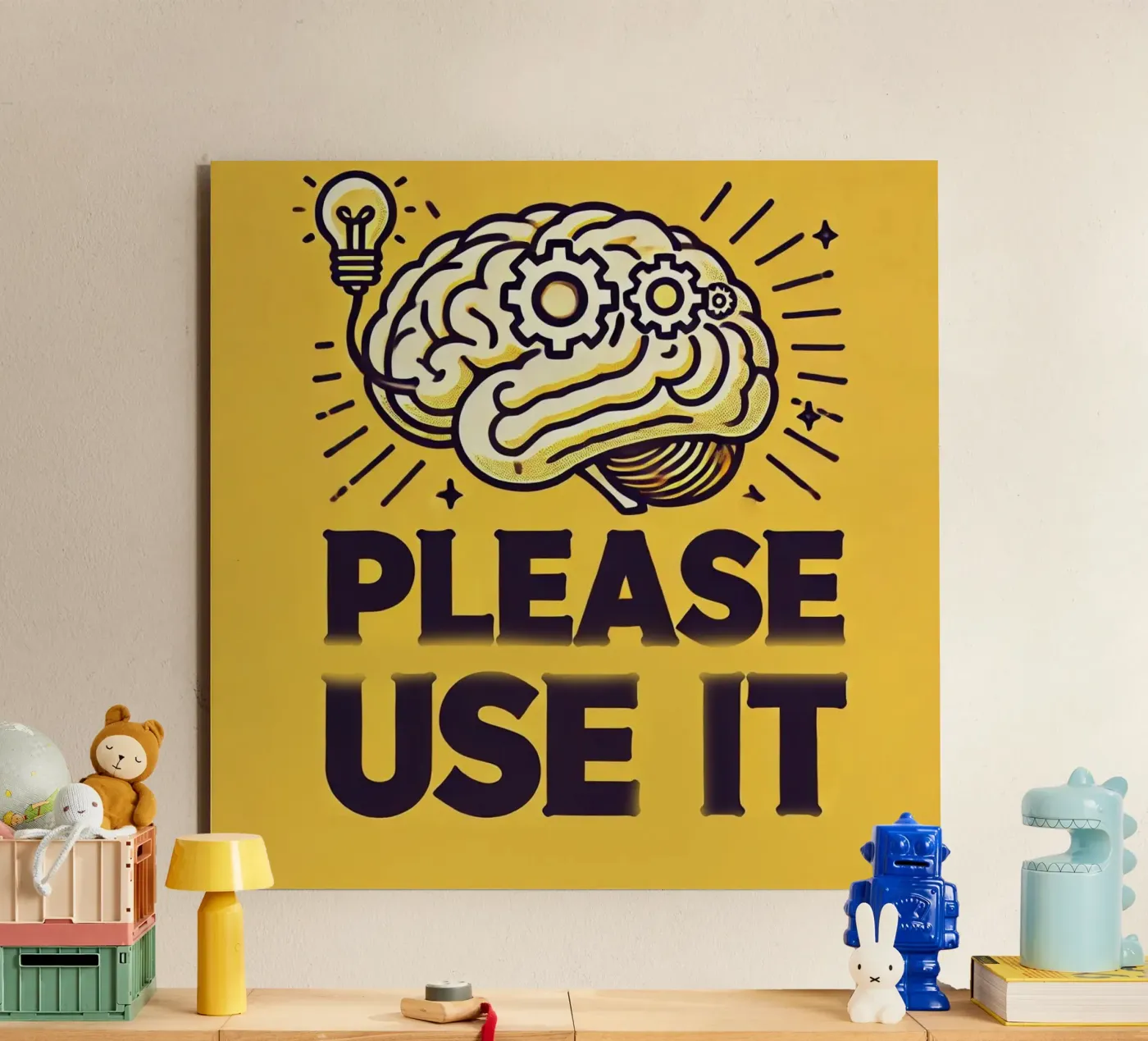 Think! forex plate by Motivate-Today