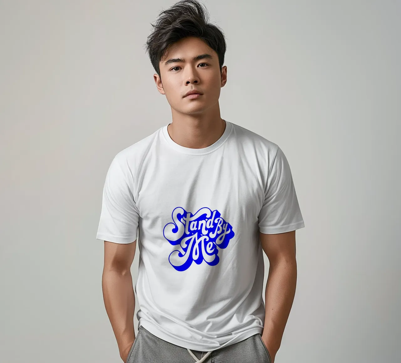 citation d'une déclaration de motivation, rester à mes côtés t-shirt de The True Type