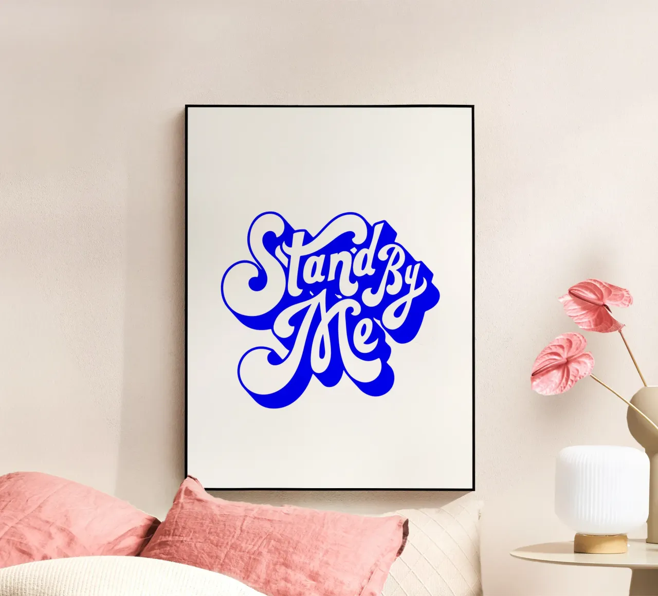 citation d'une déclaration de motivation, rester à mes côtés plexiglas de The True Type