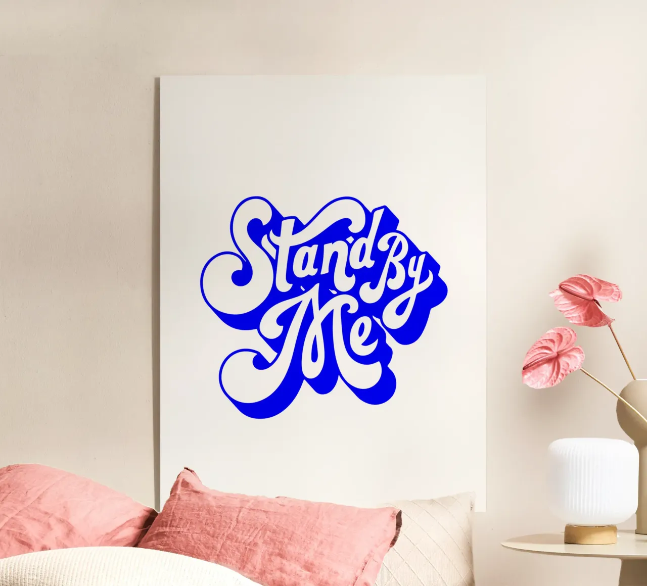citation d'une déclaration de motivation, rester à mes côtés plexiglas de The True Type