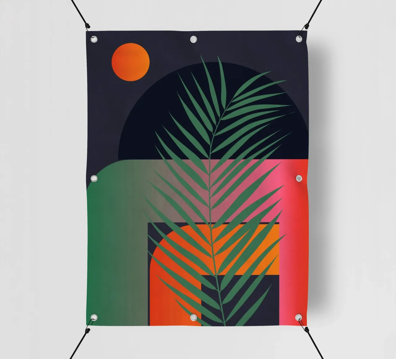 Geometria tropicale 41 telo in pvc da Gaite