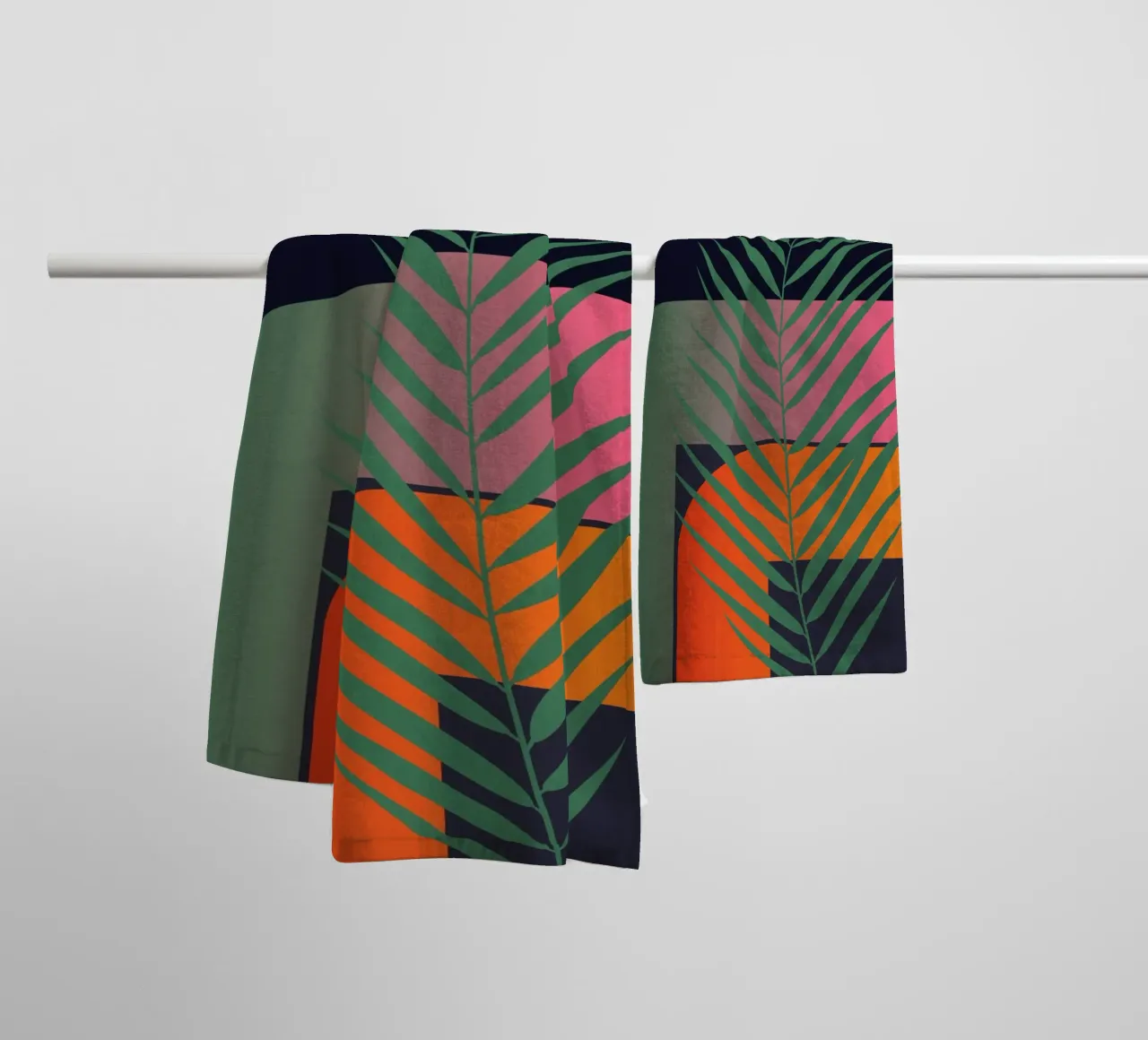 Geometria tropicale 41 asciugamano da bagno da Gaite