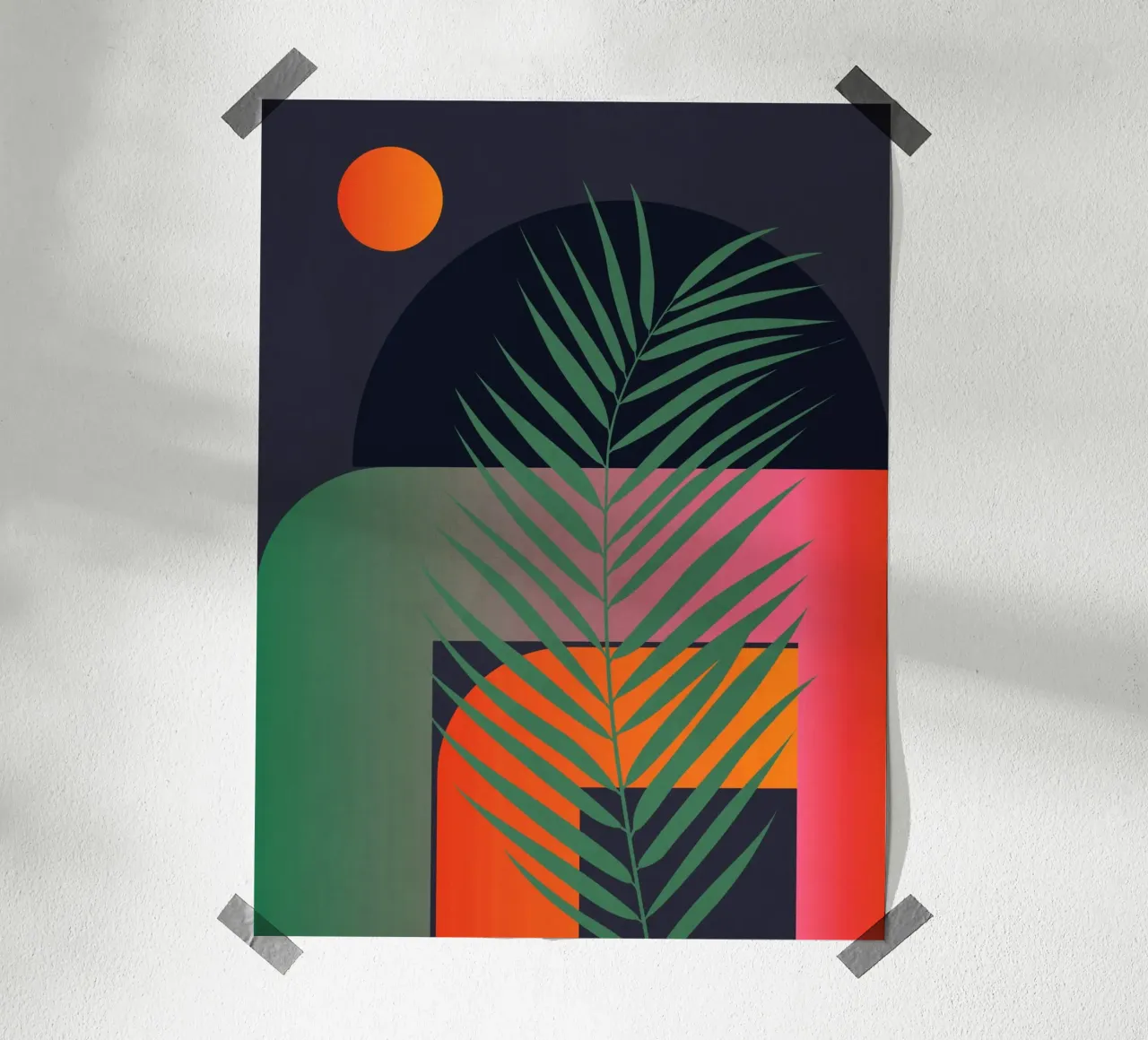 Geometria tropicale 41 carta hahnemühle da Gaite
