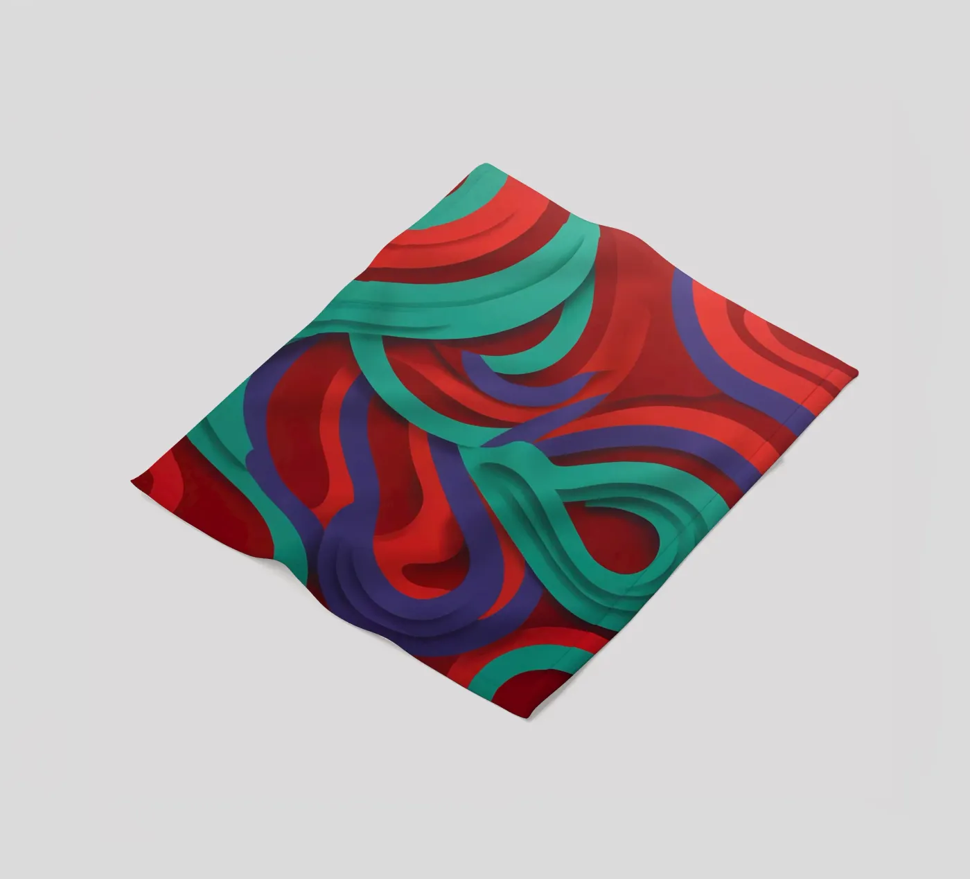 Flex Serial - 01 fleecedeken van Atelier-88