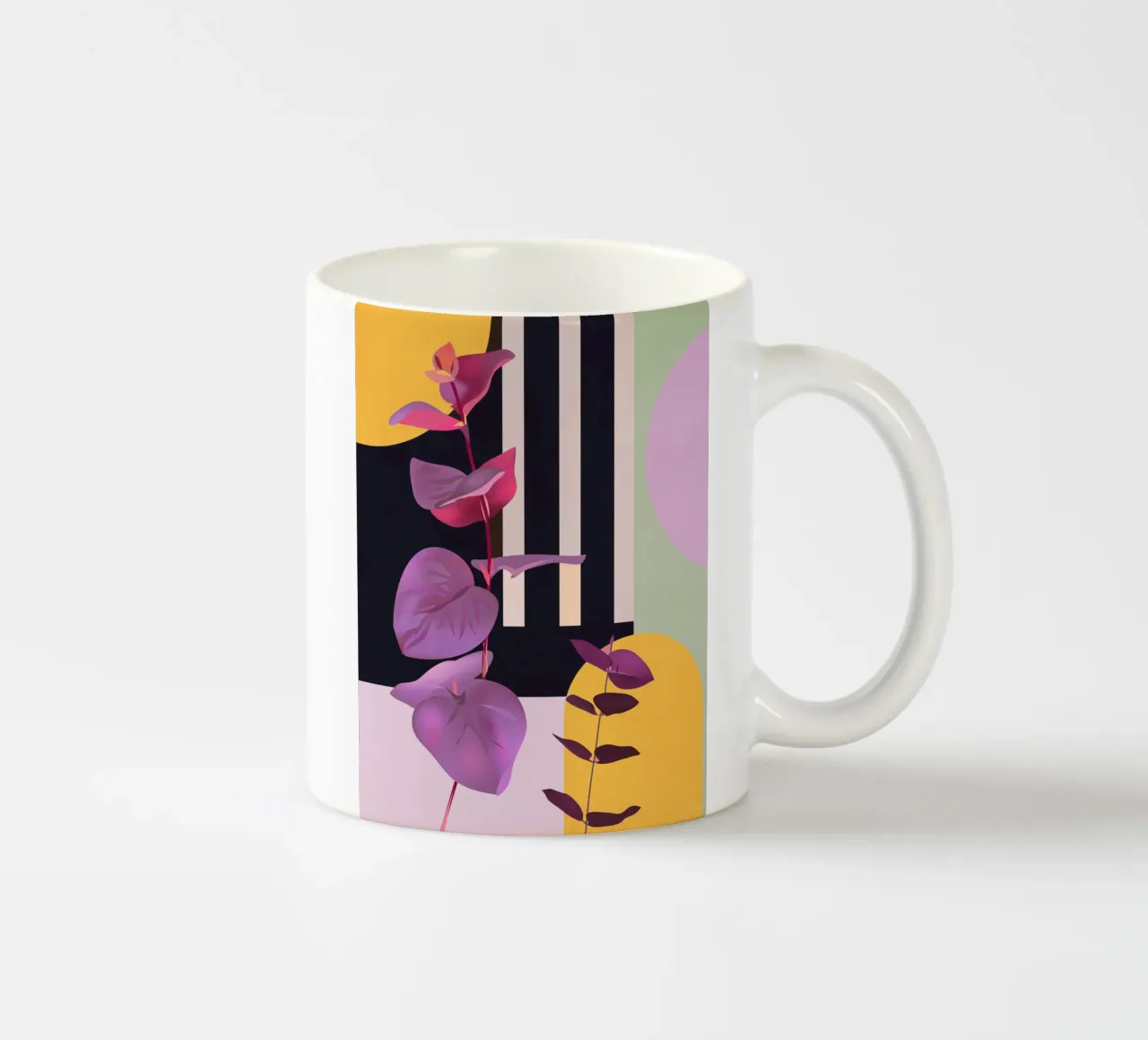 Geometria botanica 6 tazza in ceramica da Gaite