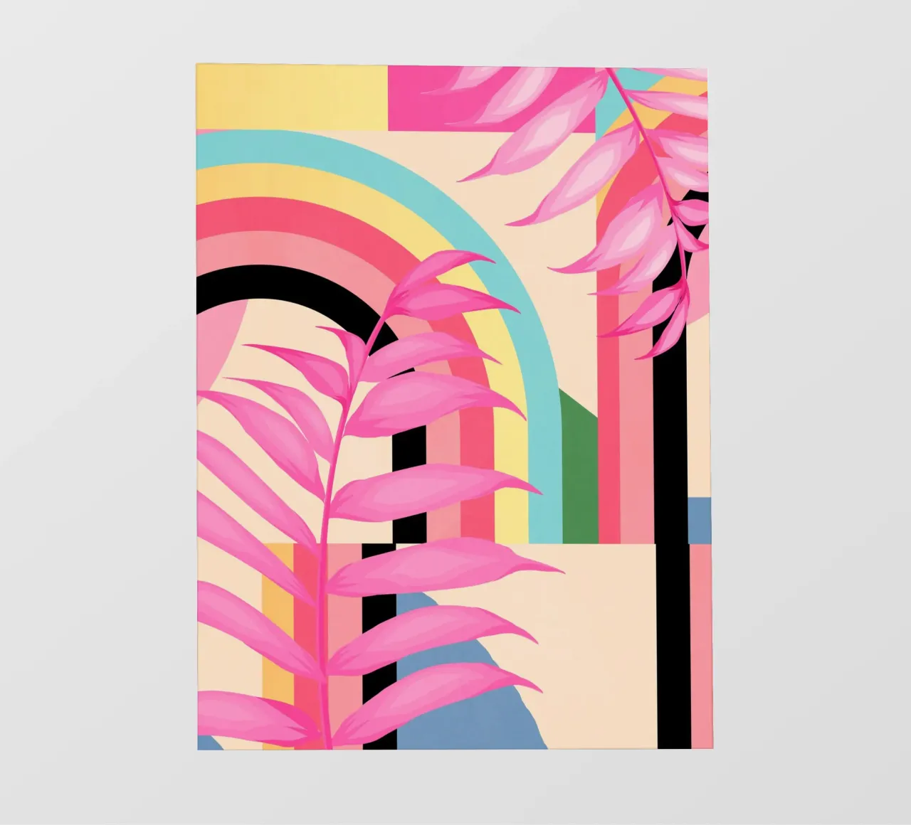 Geometria tropicale 42 telo in pvc da Gaite