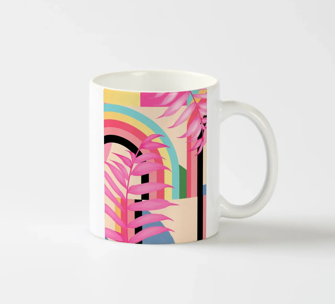 Geometria tropicale 42 tazza in ceramica da Gaite