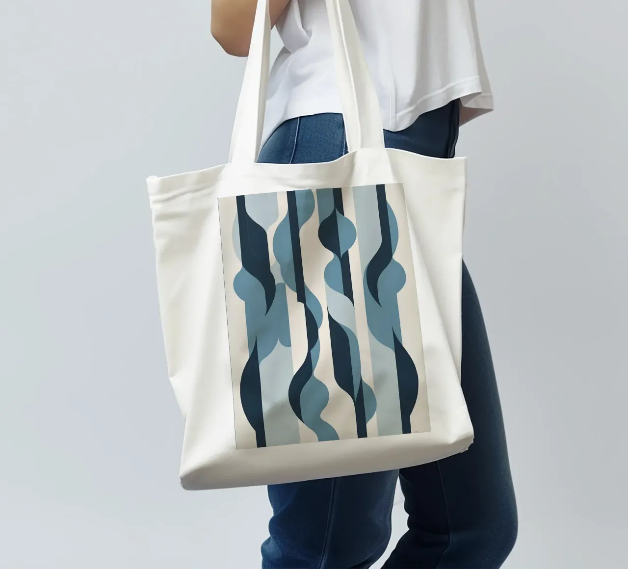 Seriale Flex - 03 borsa in juta da Atelier-88