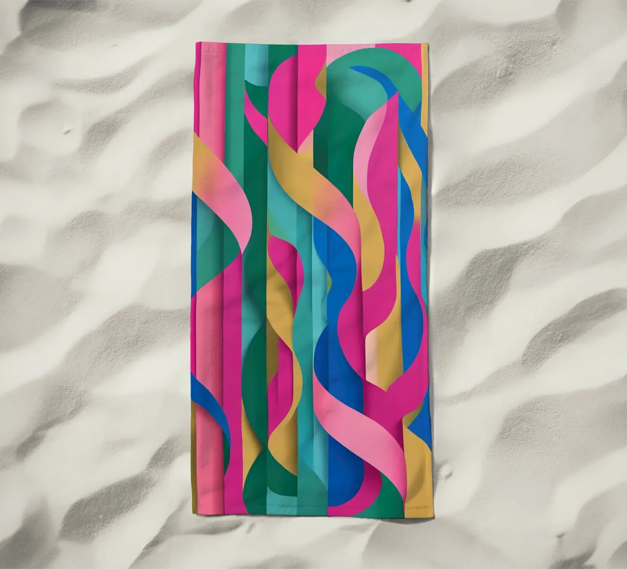 Flex Serial - 04 toalla de playa de Atelier-88