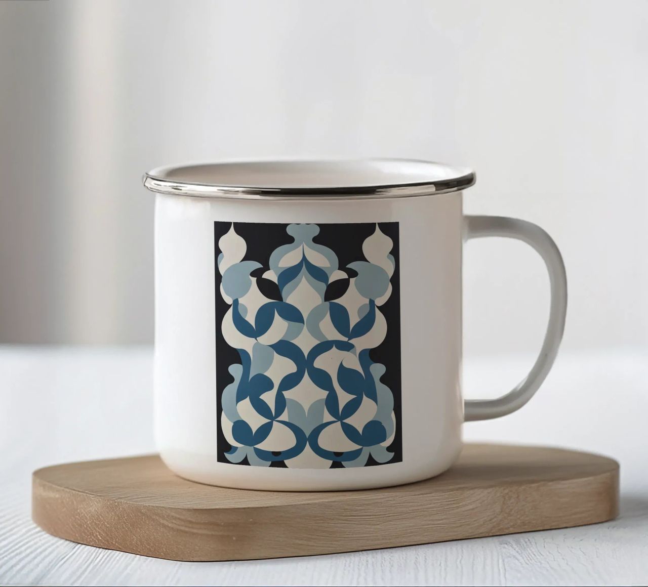 Flex Serial - 05 enamel mug by Atelier-88