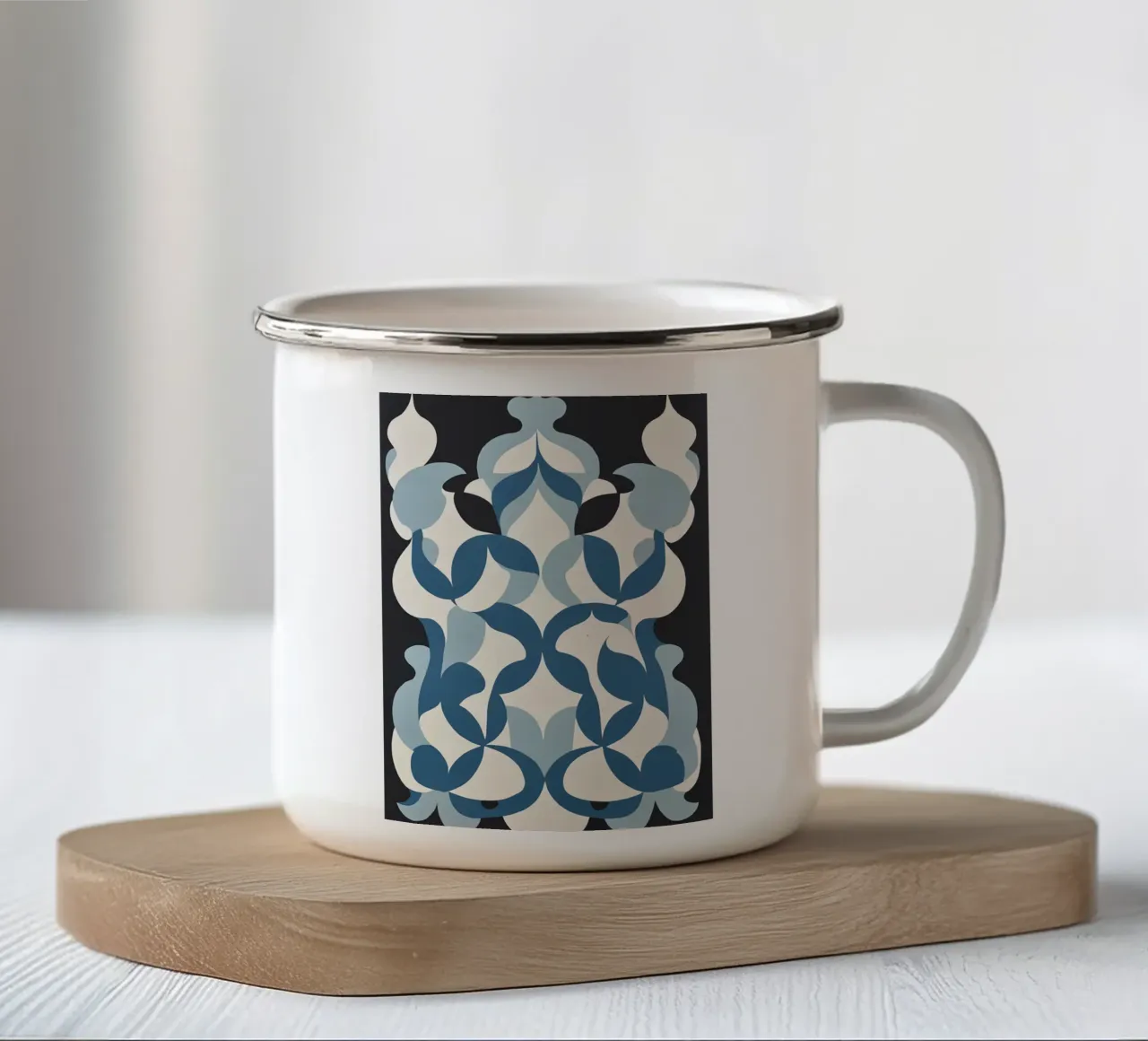 Flex Seriell - 05 Emaille Tasse von Atelier-88